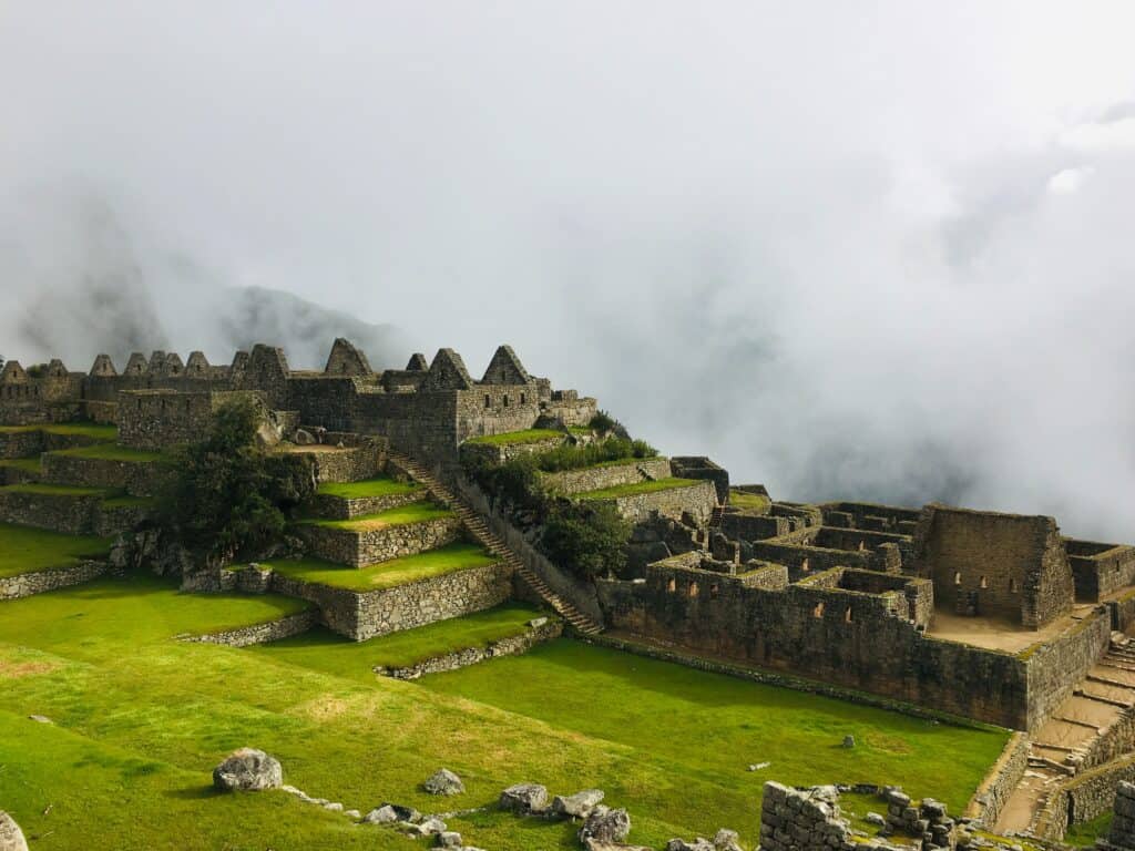The archaeological wonder is something to behold with its Thousands of stone block steps and plazas built into the eastern slopes of the Vilcanota Mountain Range. Machu Picchu.