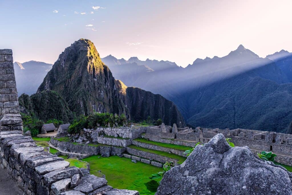 Manchu Picchu designated one of the Seven Wonders of the World by UNESCO.