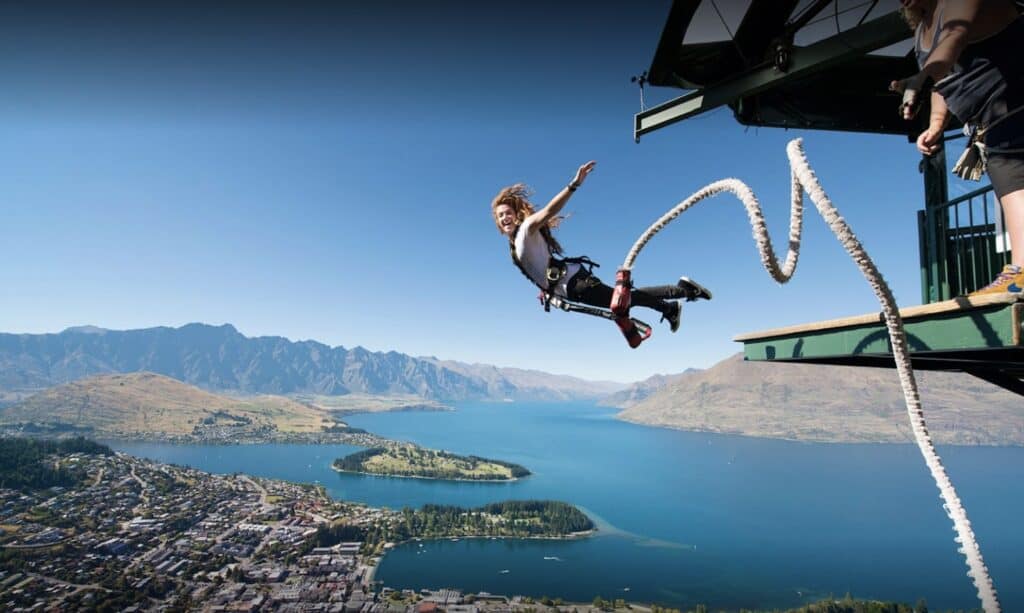 Queenstown, New Zealand is home to the first Bungy Jump and the world's best, the Nevis Jump.