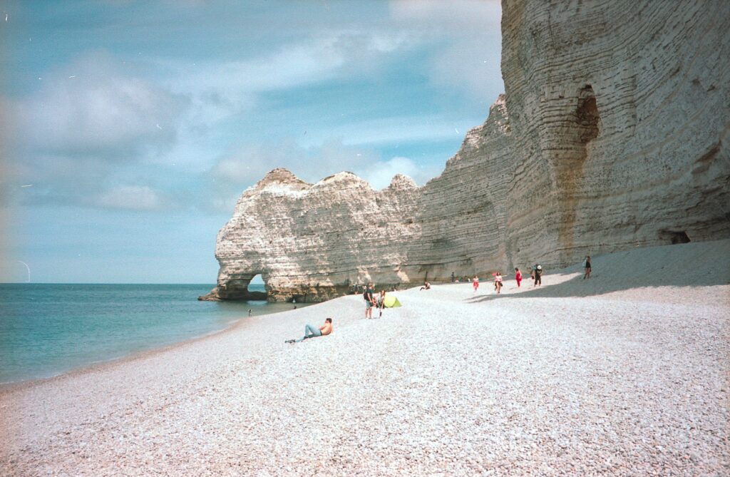 France is worth visiting to see sights like this beach in Étretat, France