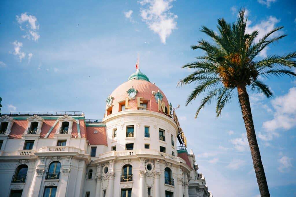 The famous Hotel Negresco in Nice, France.