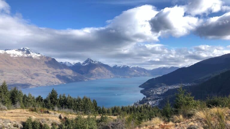 Queenstown, New Zealand is worth a visit for these stunning views.