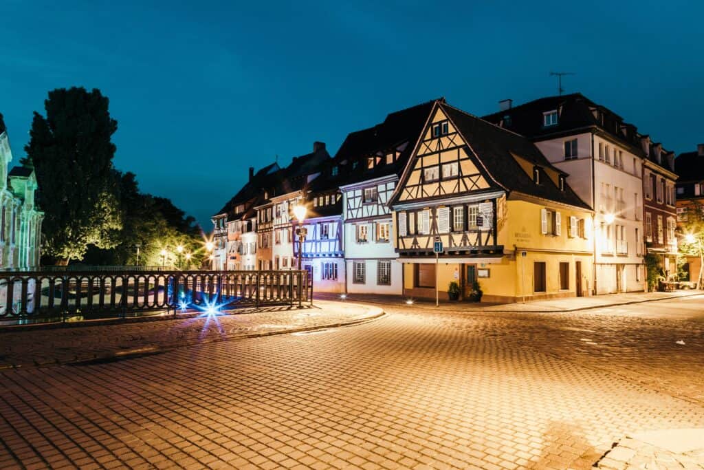 A small town in France.