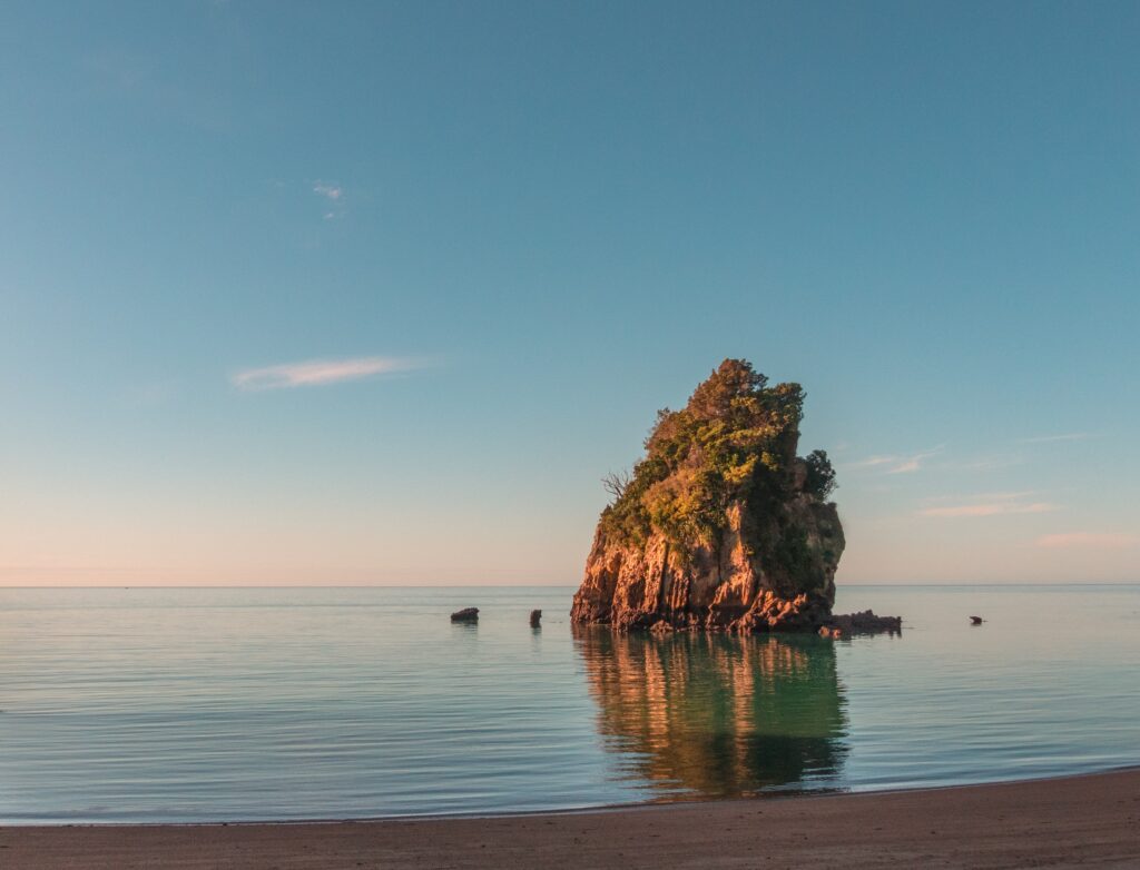 Abel Tasman National Park is one of the most visited places in New Zealand. 
