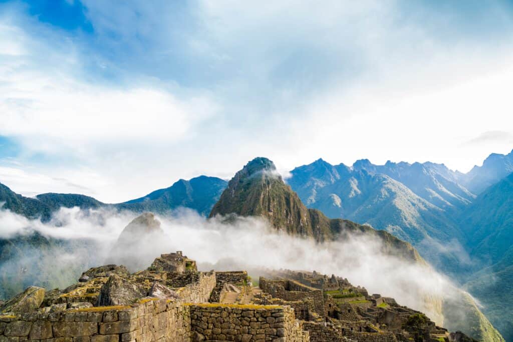 Machu Picchu. The trek is well worth visiting this spectacular marvel.