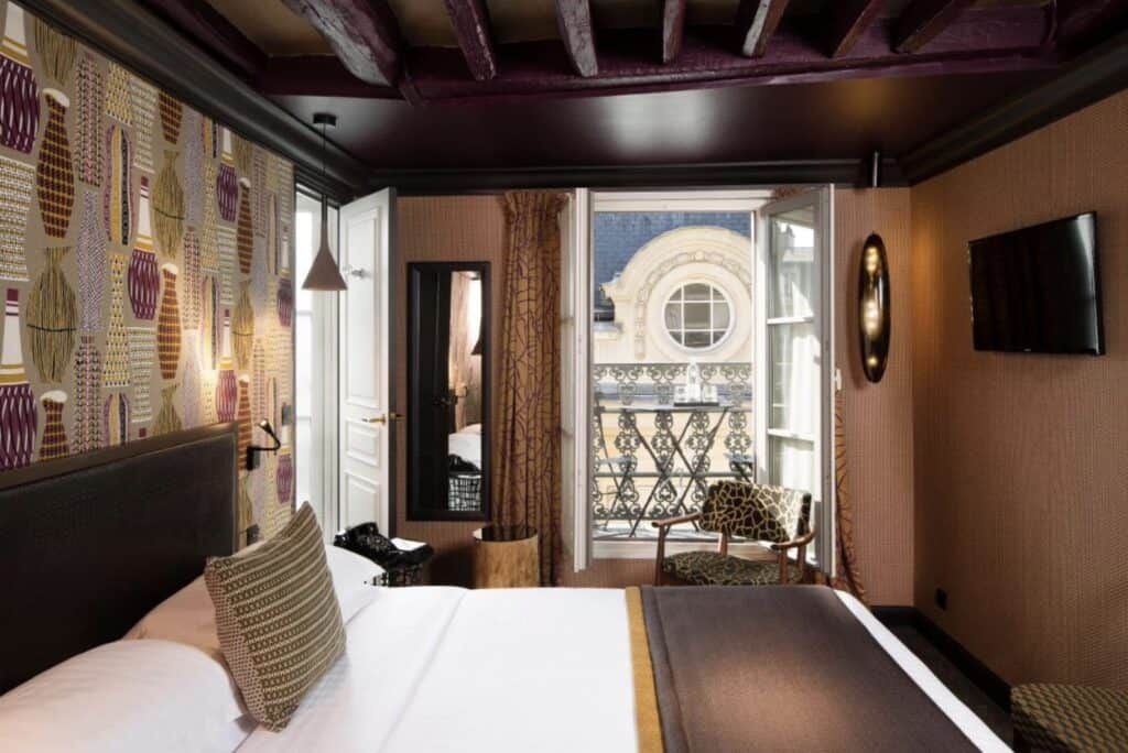 At the Hôtel Les Dames du Panthéon, each room is stunning.