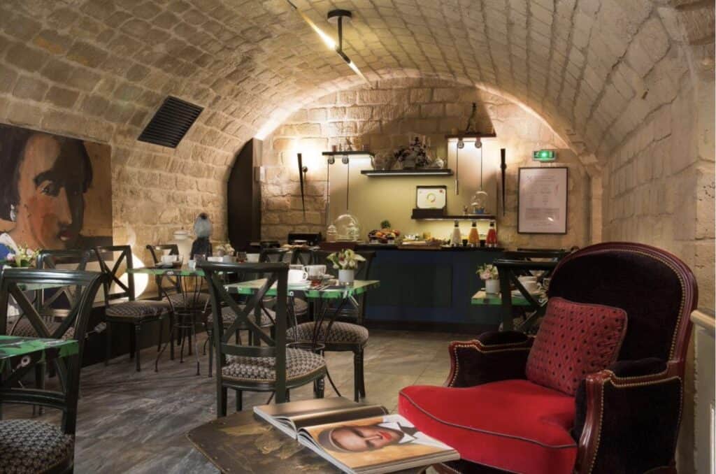 Hôtel Les Dames du Panthéon, just one luxury hotel in the Latin Quarter.