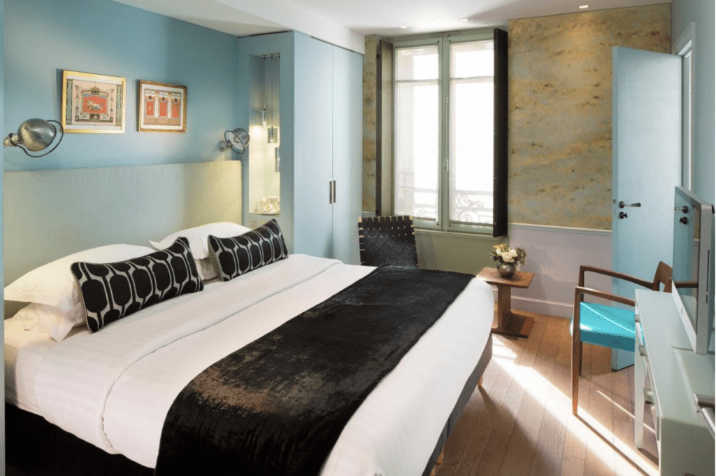 La Belle Juliette, one of our favorite luxury hotels in the Latin Quarter, Paris. 