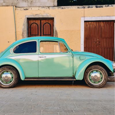 Volkswagen Bug - green