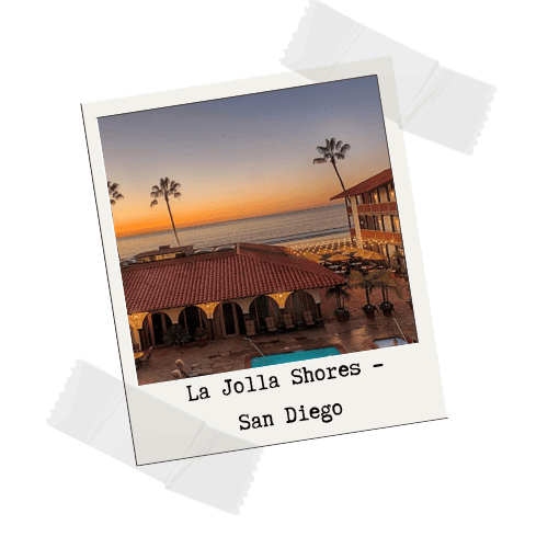 La Jolla Shores Hotel in San Diego, California, one of our recommendations in our San Diego Travel Guide. 