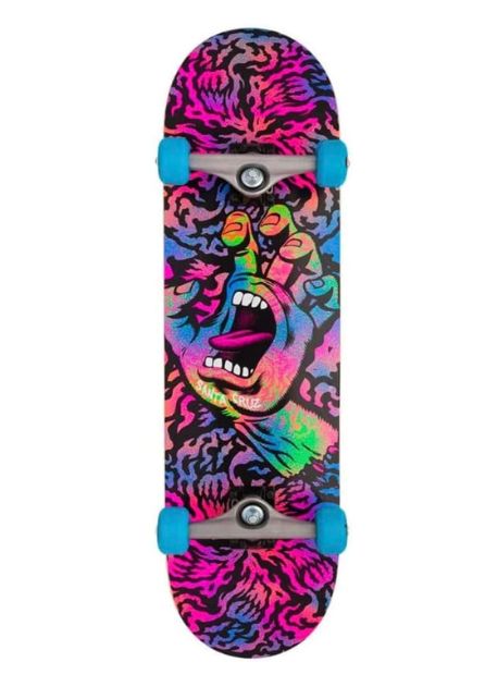 Santa Cruz Skateboard Complete Obscure Hand Assembled. 