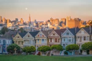 The Painted Ladies in San Francisco, California. Which region of California is a tailored fit for your personality?