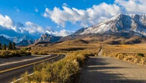 June Lake Loop in California's Eastern Sierra.